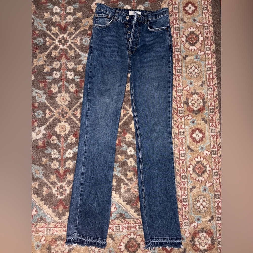 Classic Blue FREE PEOPLE JEANS